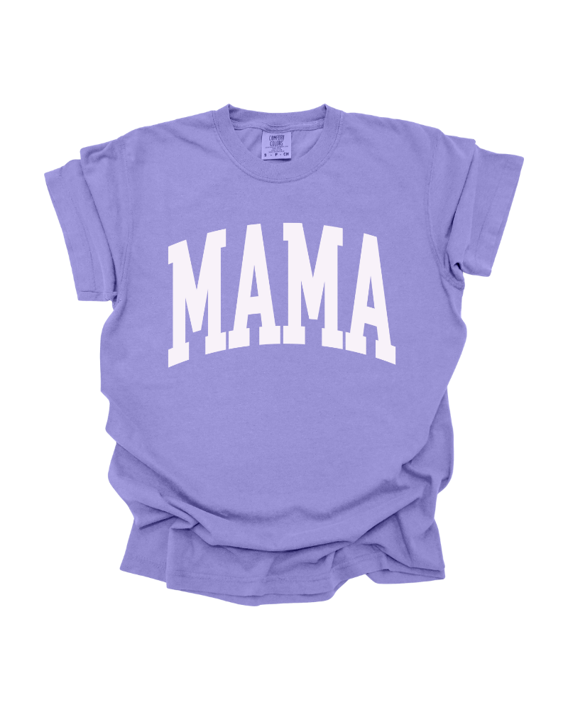Varsity Mama - Short Sleeve T-Shirt (Violet)