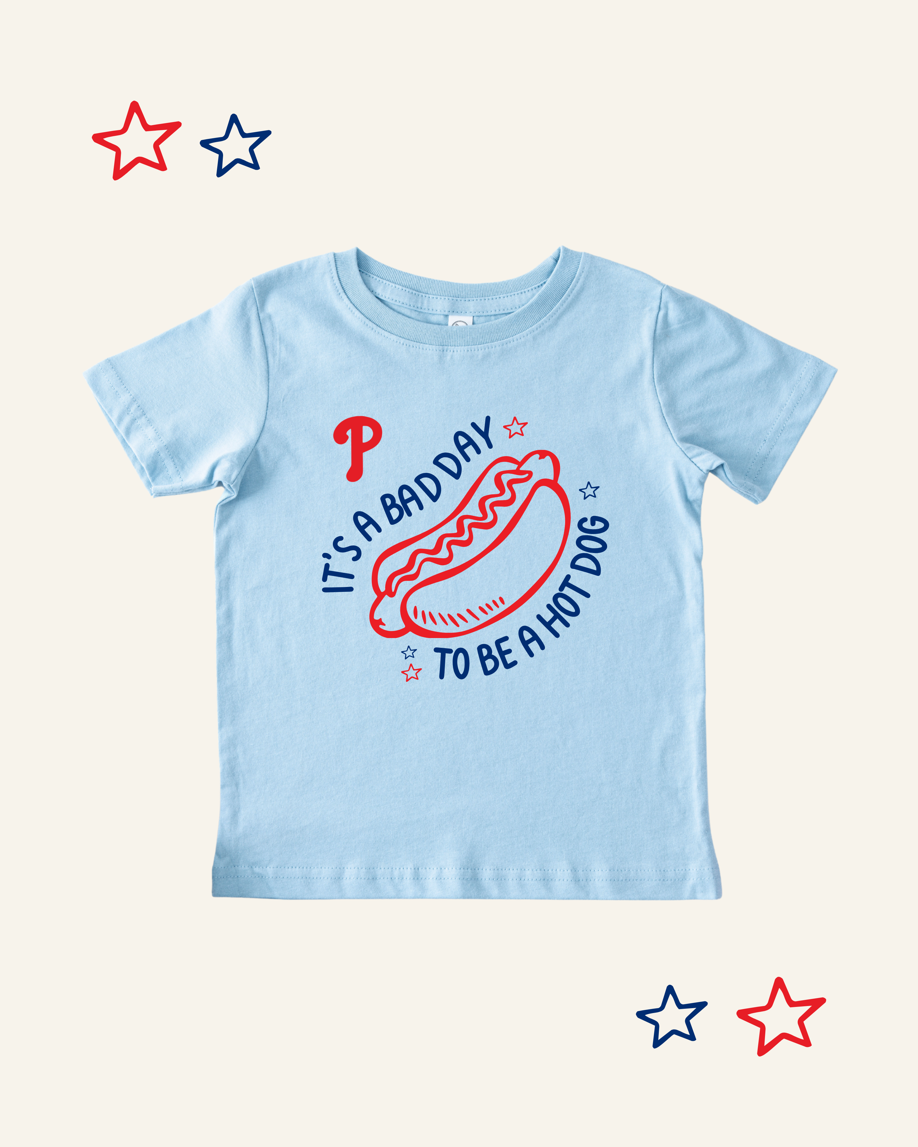 Bad Day to be a Hot Dog Toddler & Kids T-Shirt