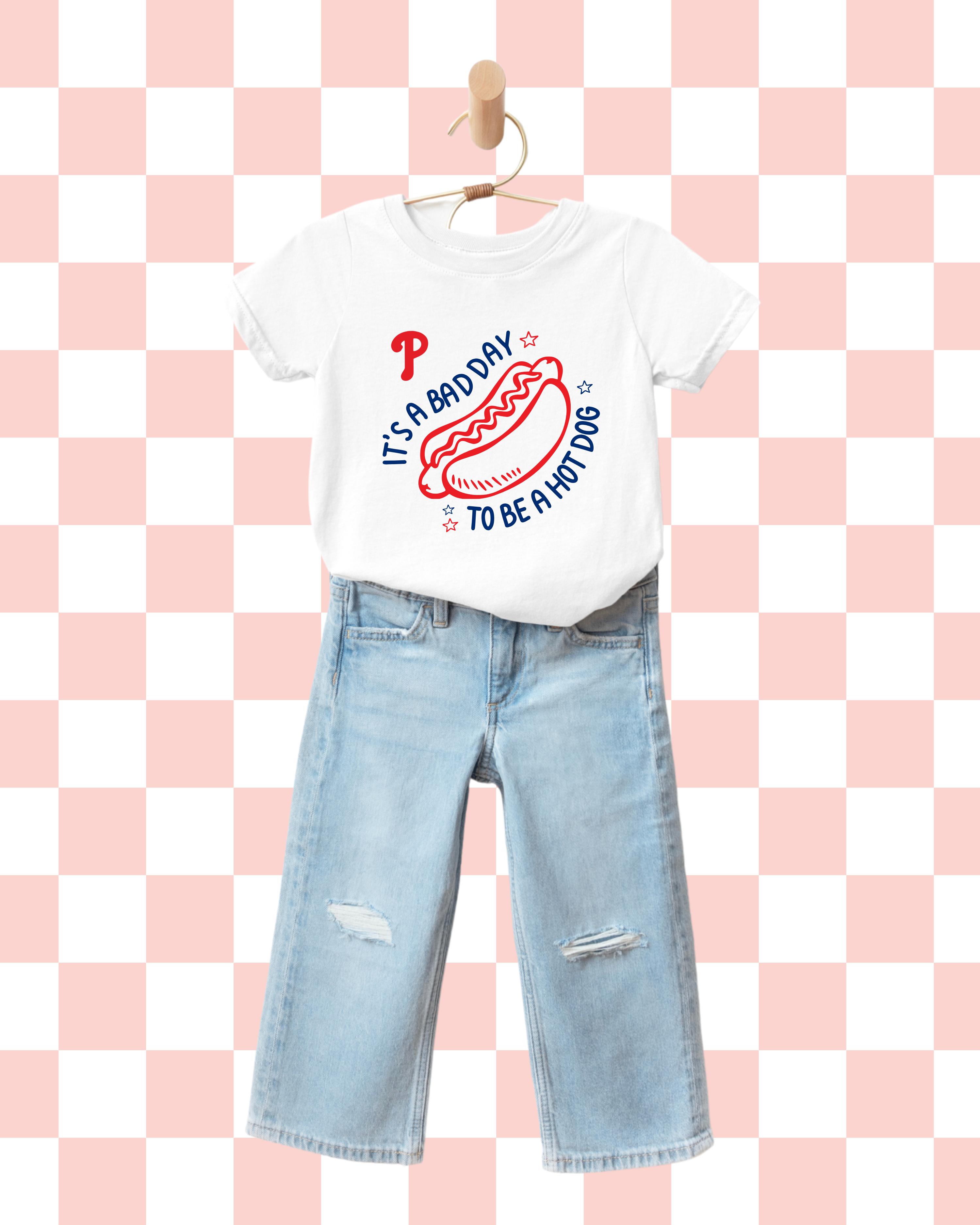 Bad Day to be a Hot Dog Toddler & Kids T-Shirt