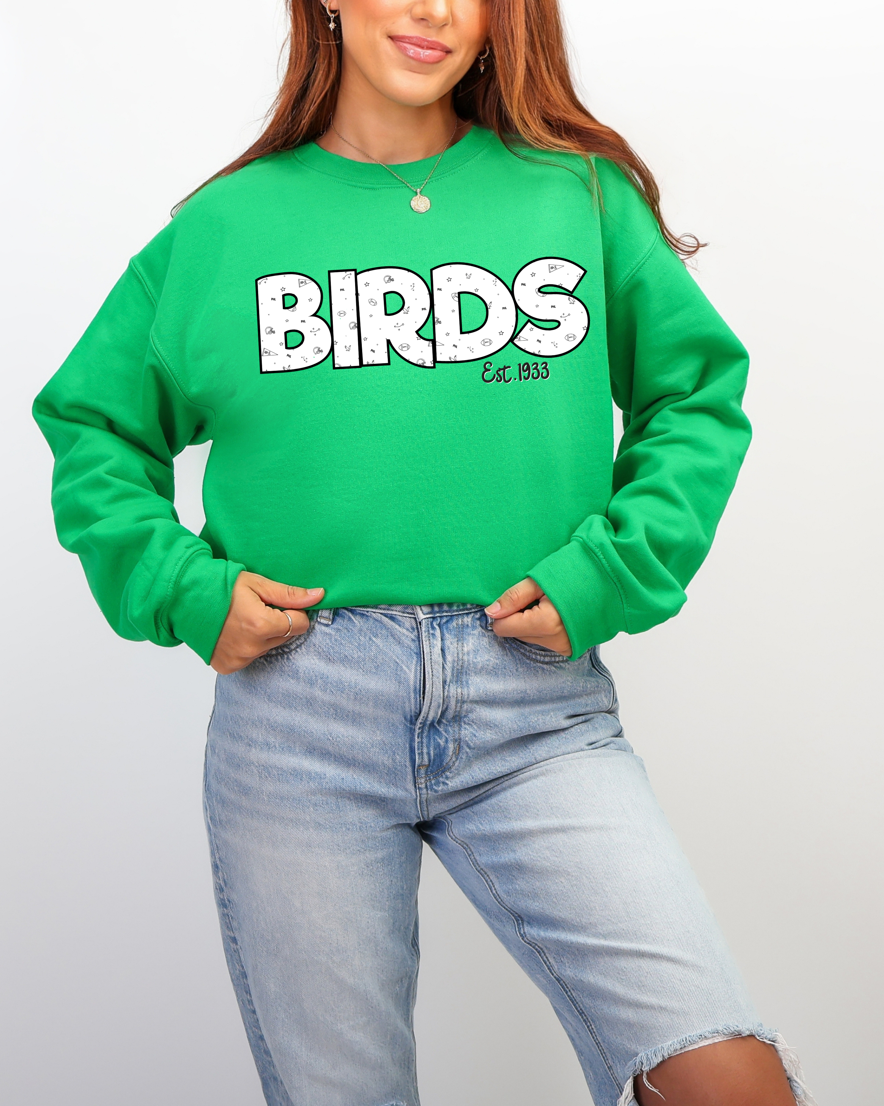 Birds Crewneck Sweatshirt