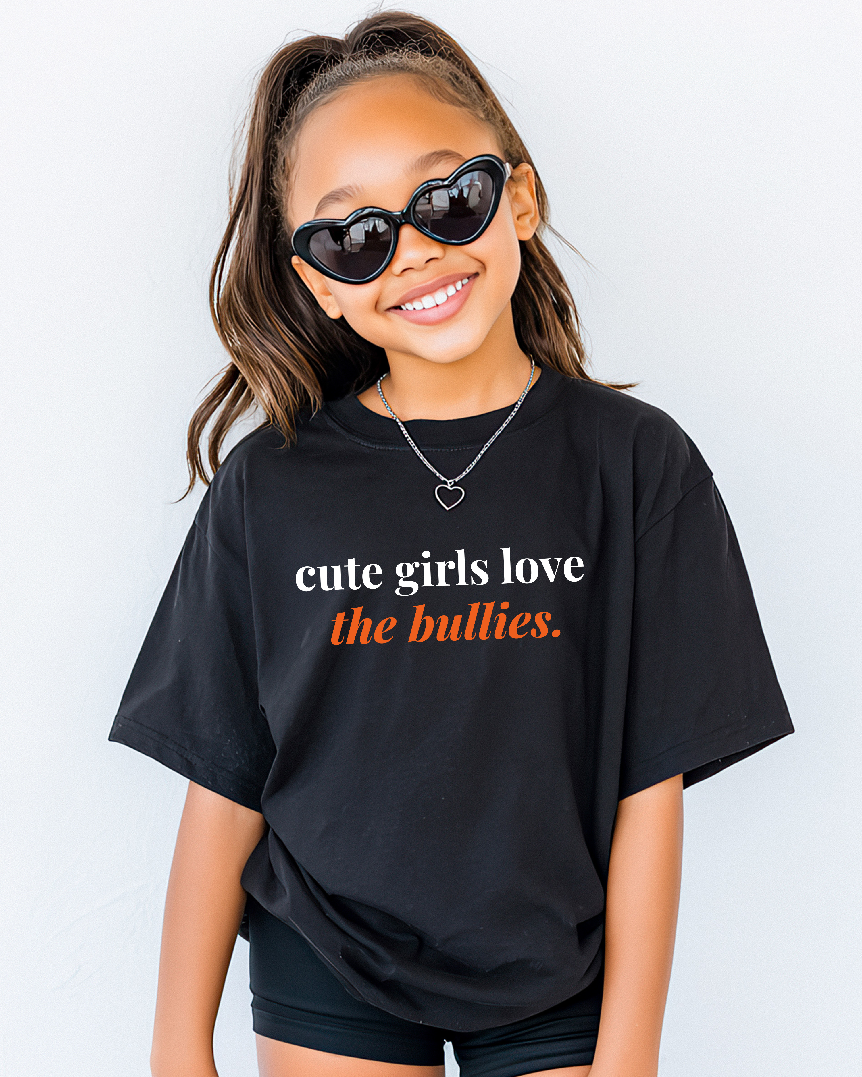 Cute Girls Love the Bullies Toddler & Kids T-Shirt