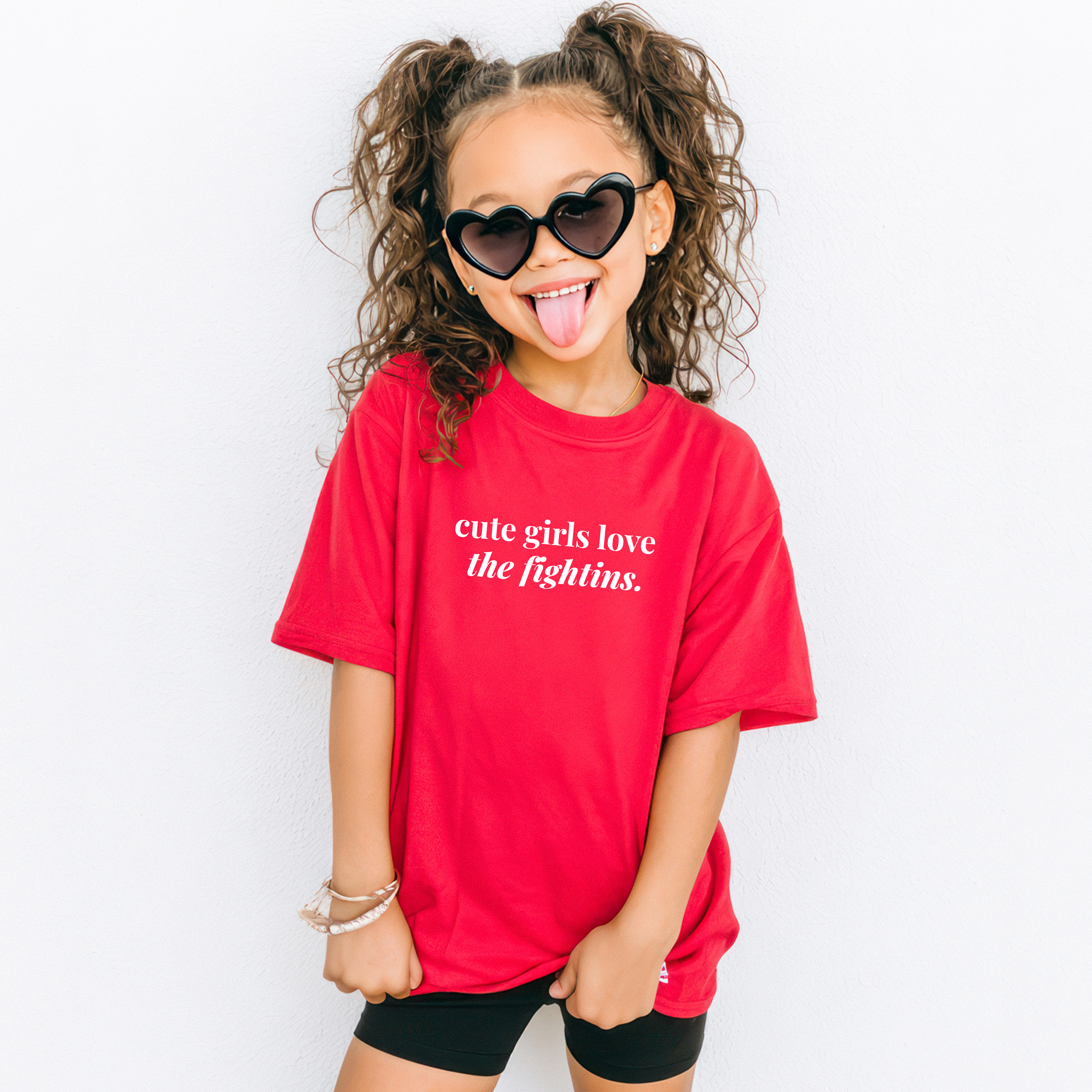 Cute Girls Love the Fightins Toddler & Kids T-Shirt