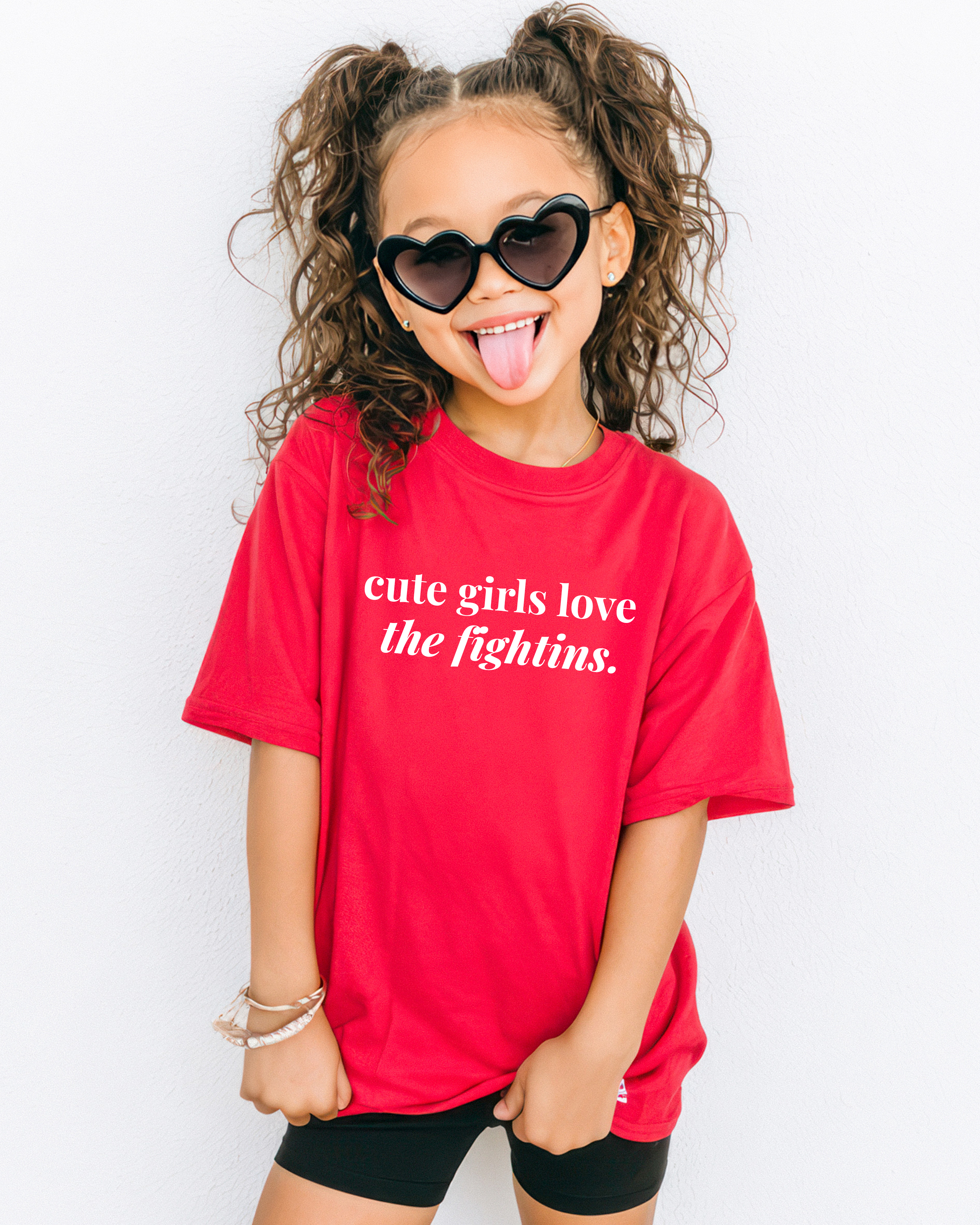 Cute Girls Love the Fightins Toddler & Kids T-Shirt