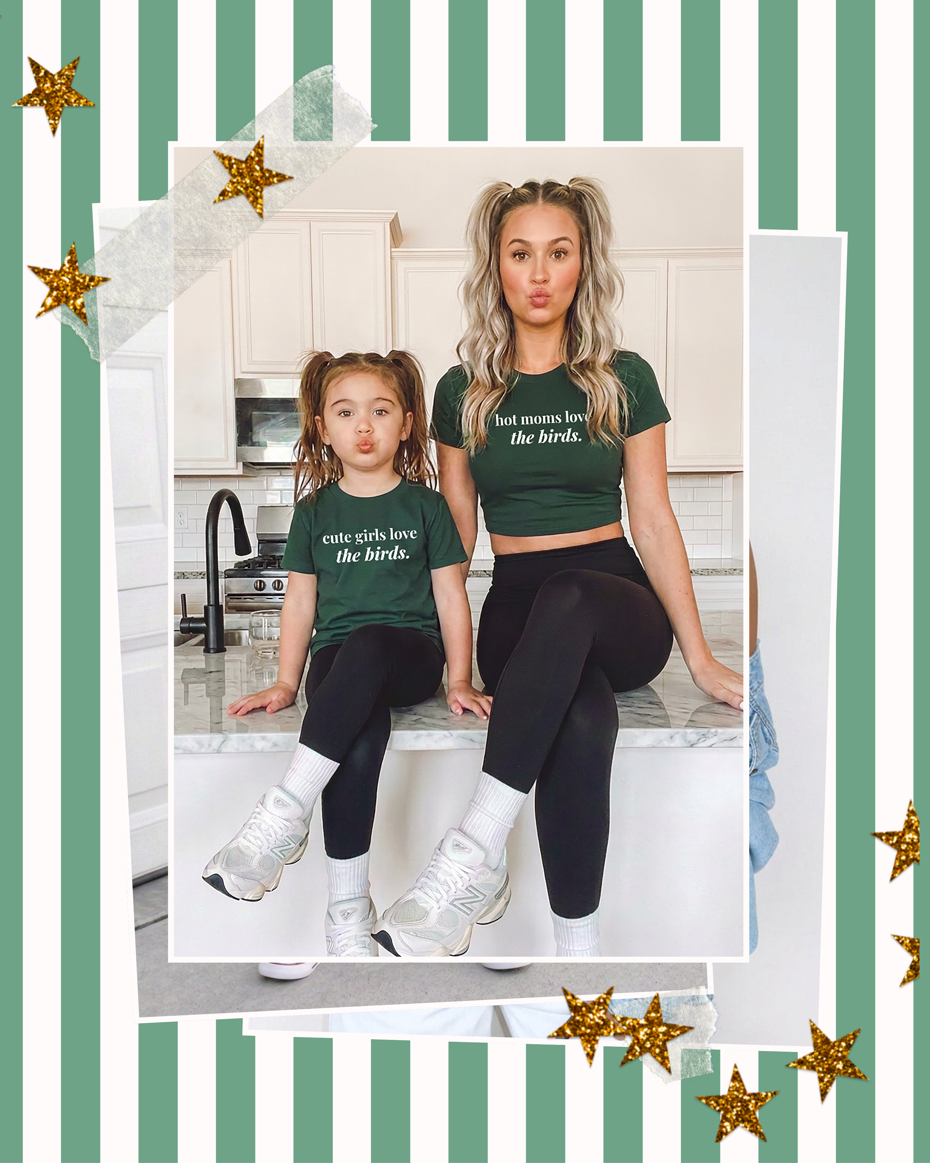 Cute Girls Love the Birds Toddler & Kids T-Shirt