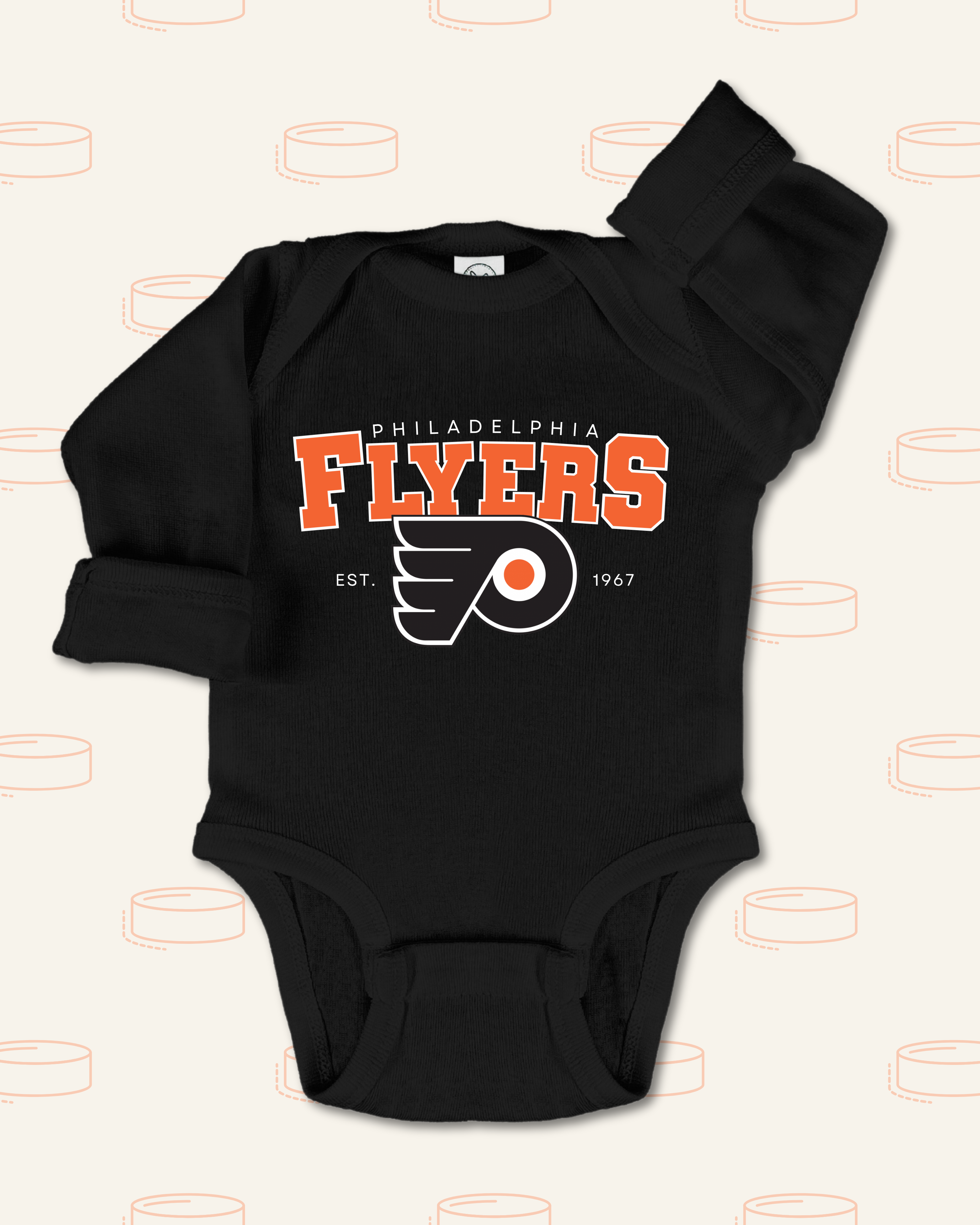 Flyers Long Sleeve Onesie