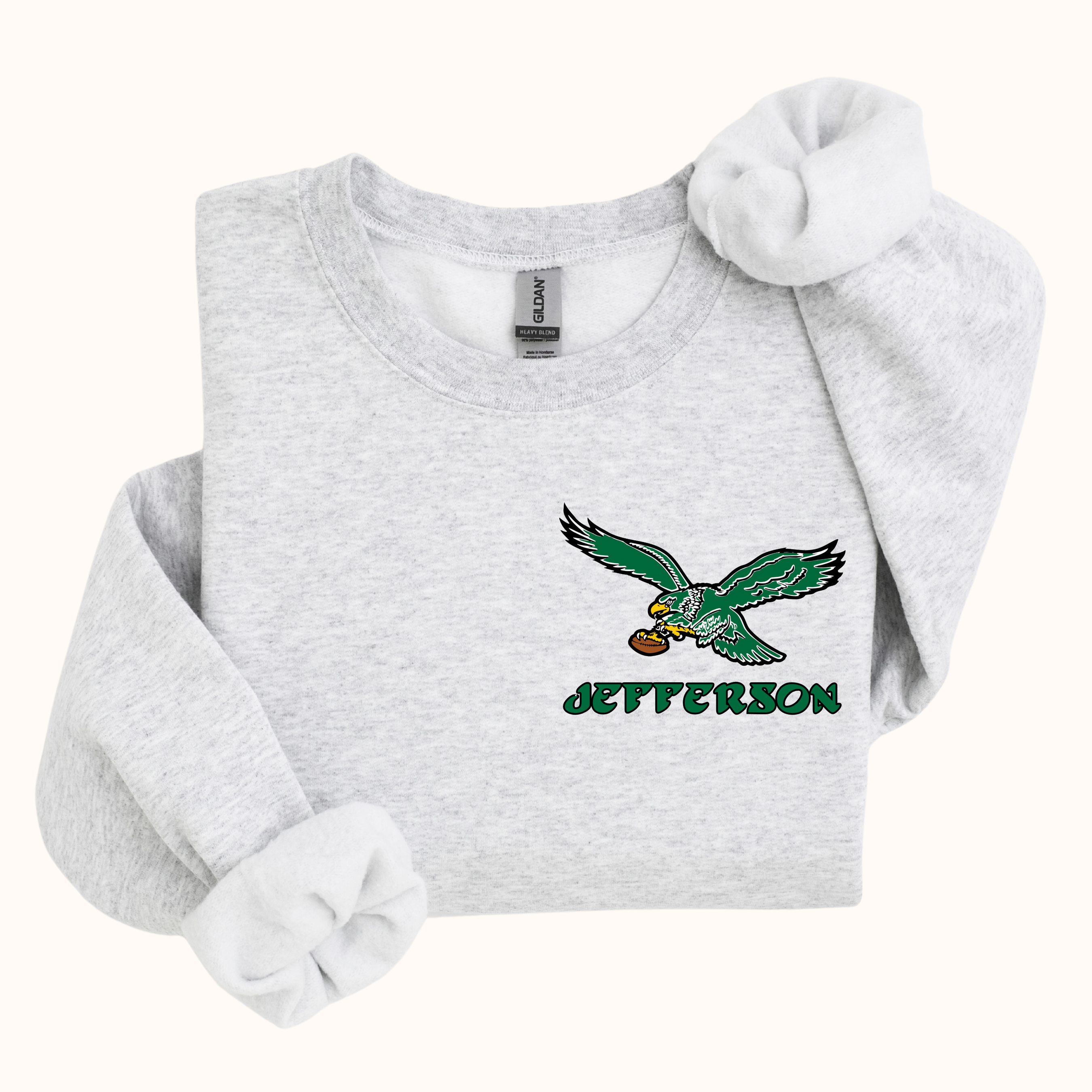 Football Logo - Adult Crewneck Sweatshirt