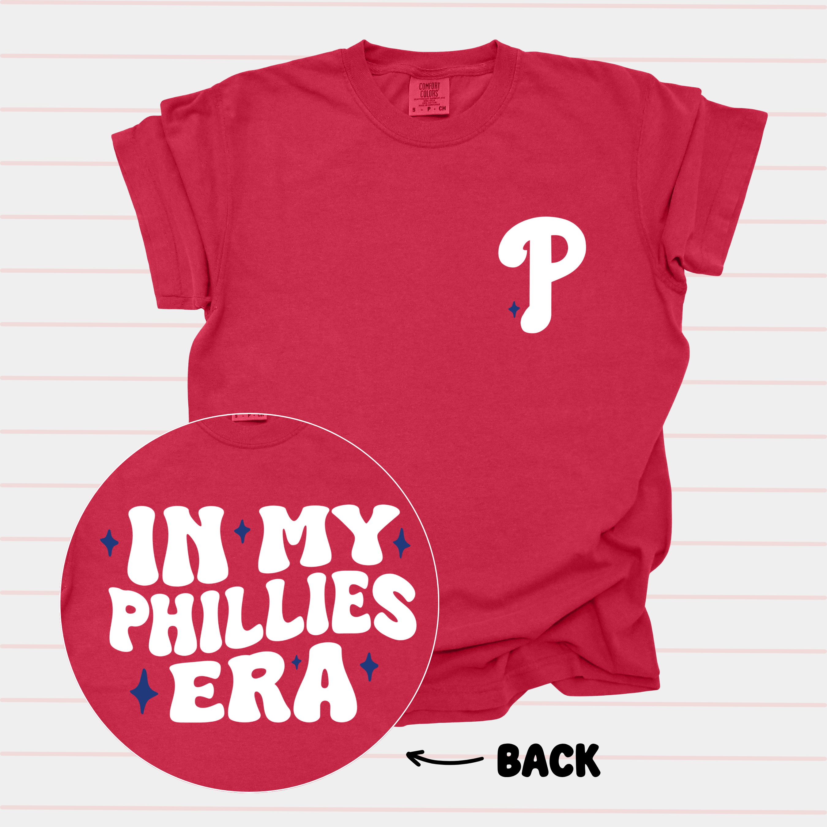 In My Phillies Era - Toddler, Youth & Adult Short Sleeve T-Shirt