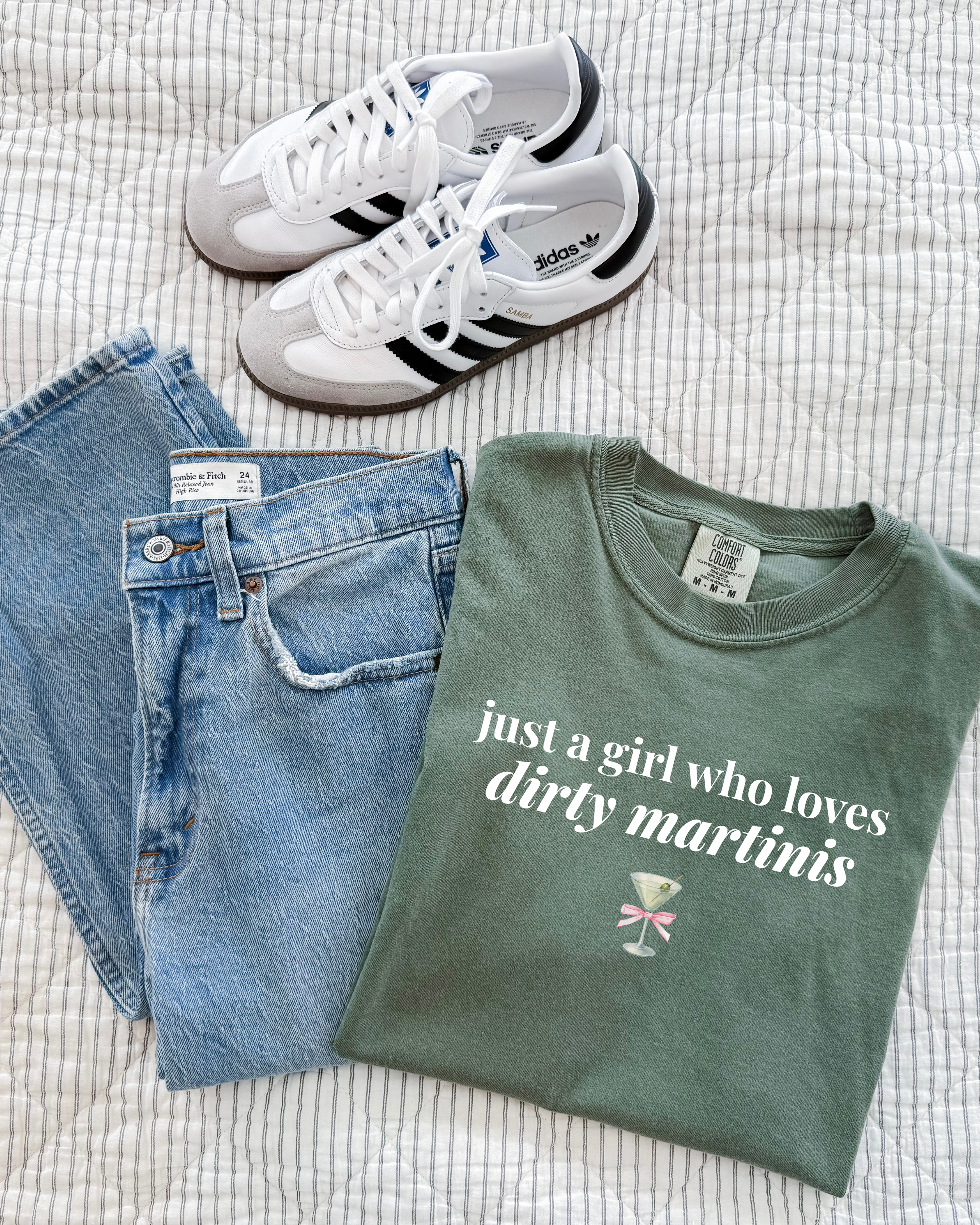 Just A Girl Who Loves Dirty Martinis T-Shirt