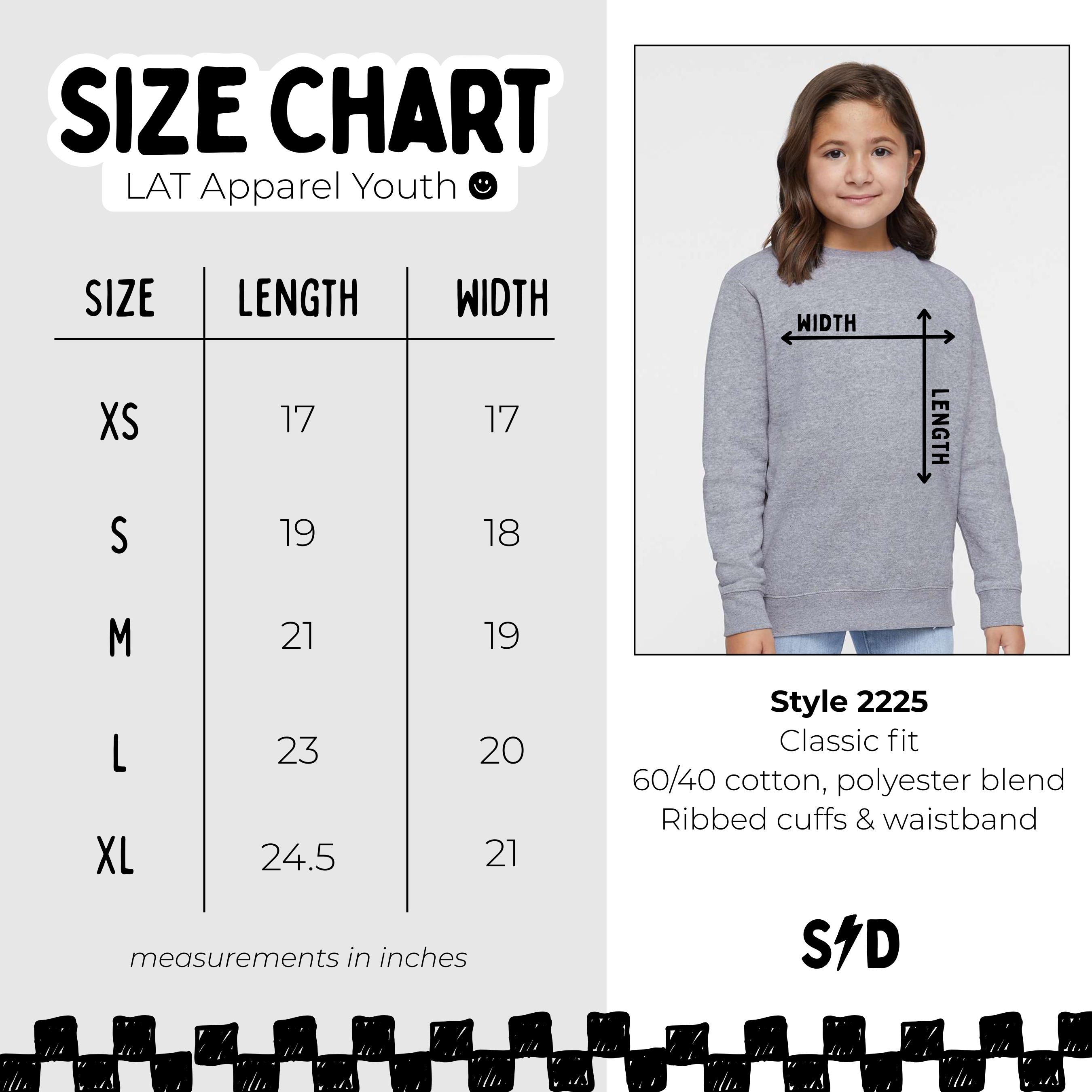 Chillin - Toddler & Youth Crewneck Sweatshirt