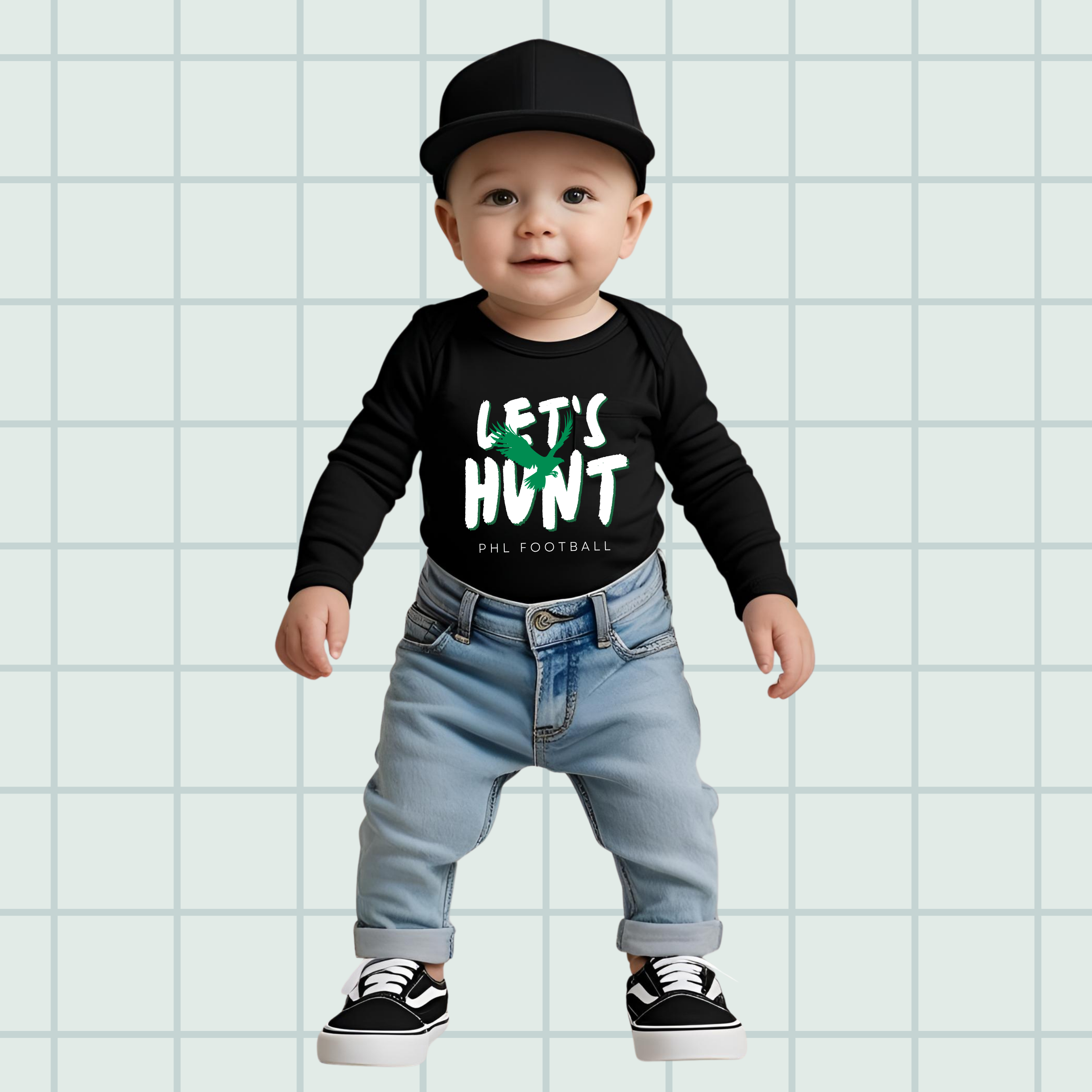 Let's Hunt - Infant Long Sleeve Onesie