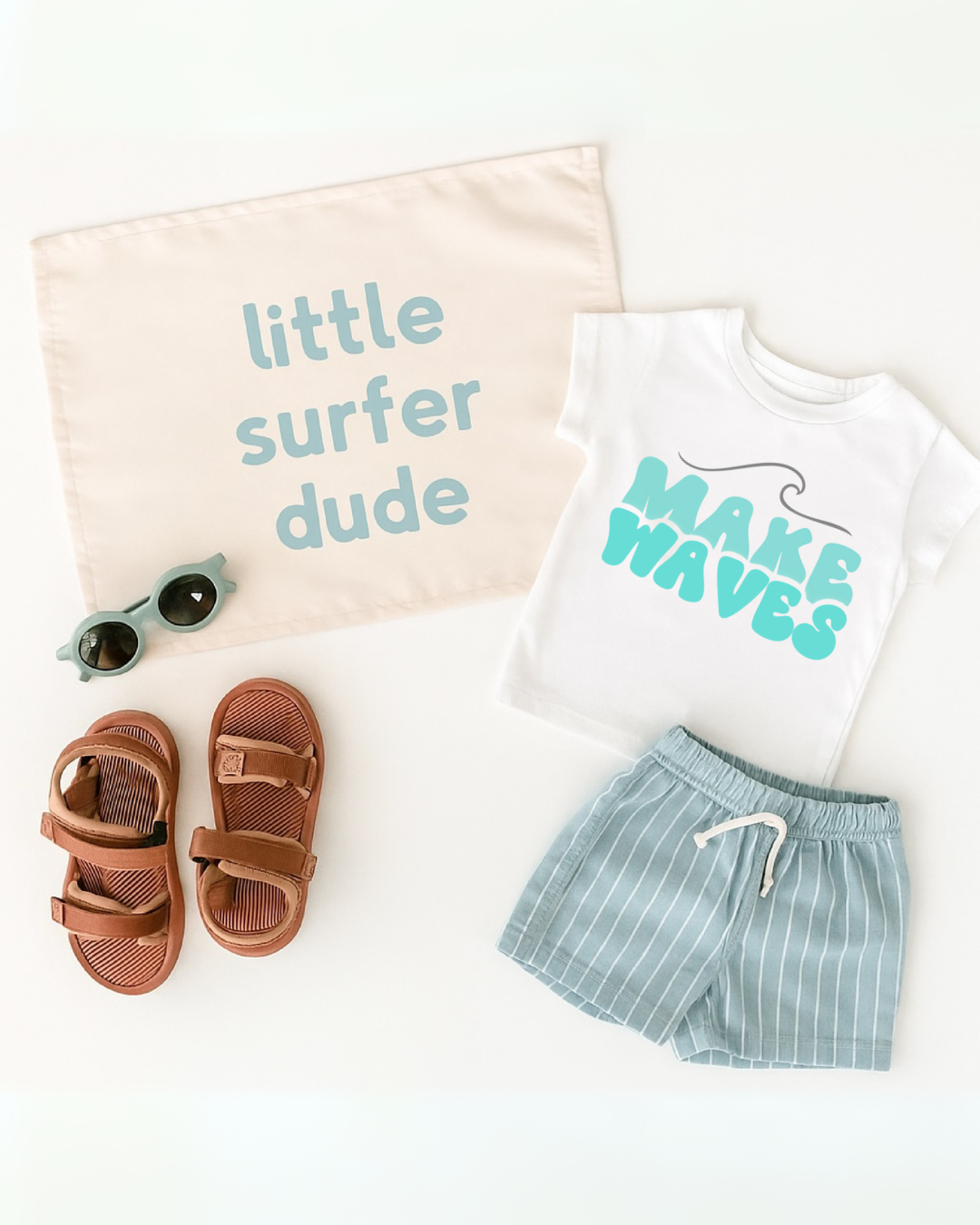 Make Waves - Infant, Toddler & Youth Short Sleeve T-Shirt