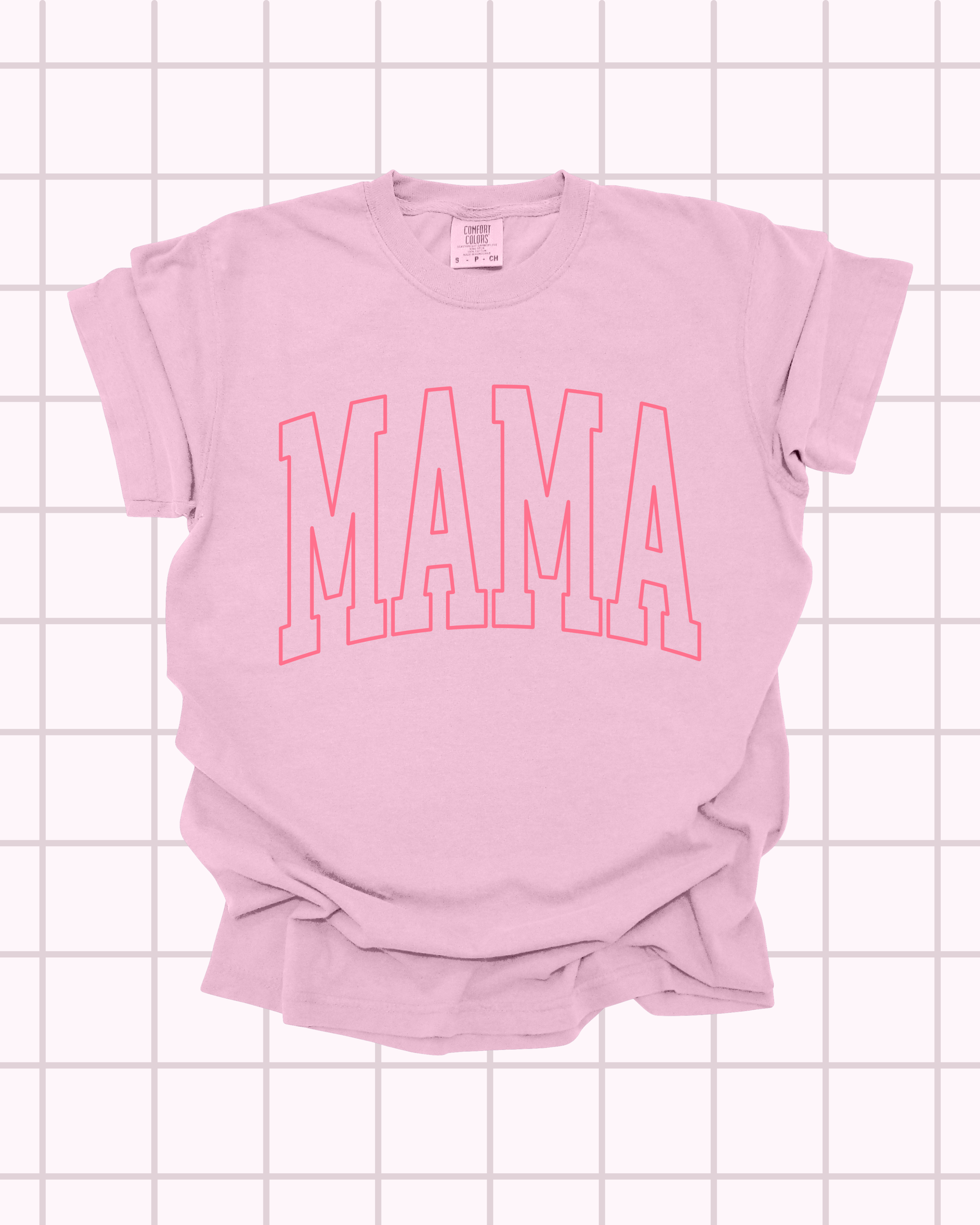 Varsity Outline Mama (Blossom)