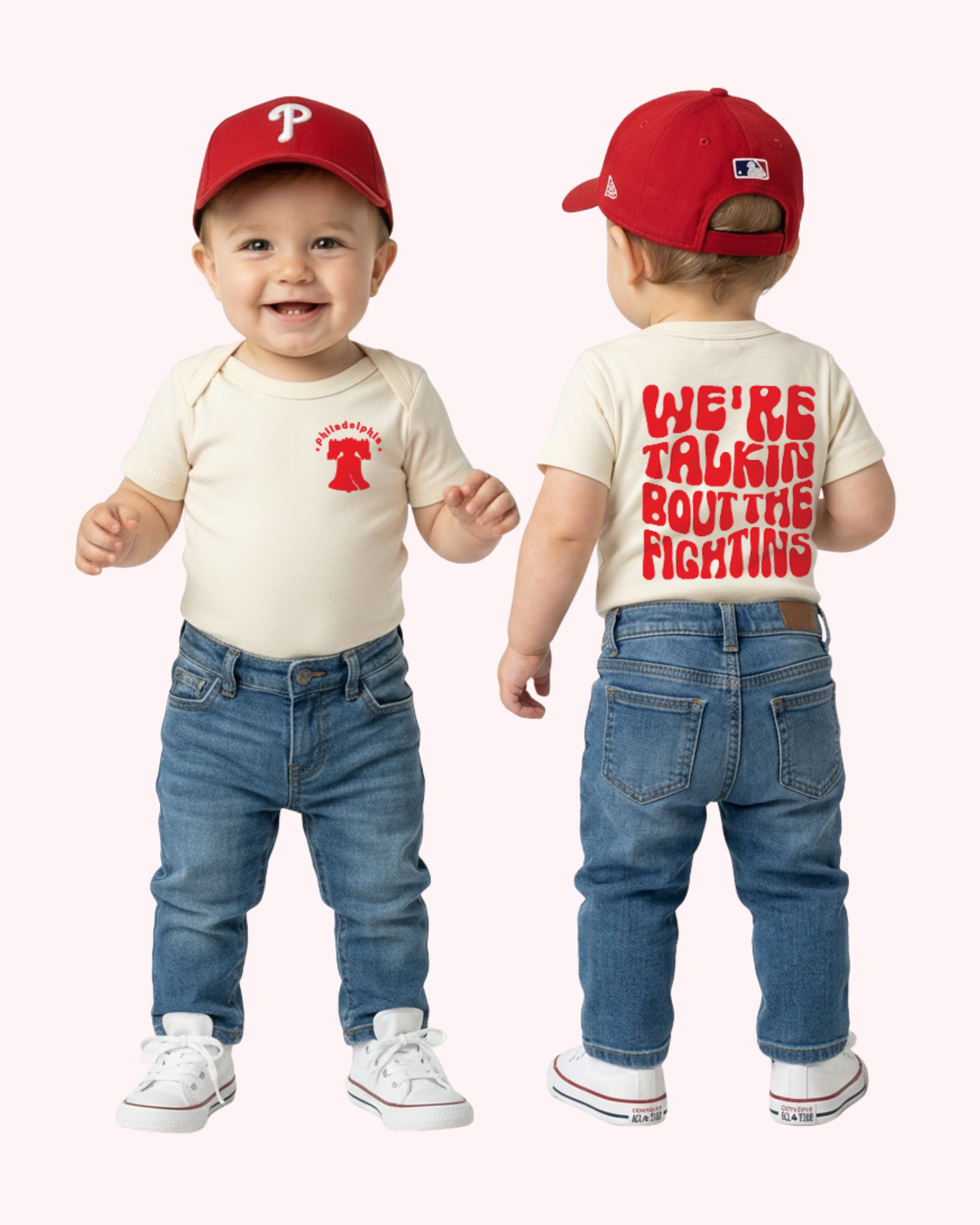 Talkin' About the Fightins Short Sleeve Onesie