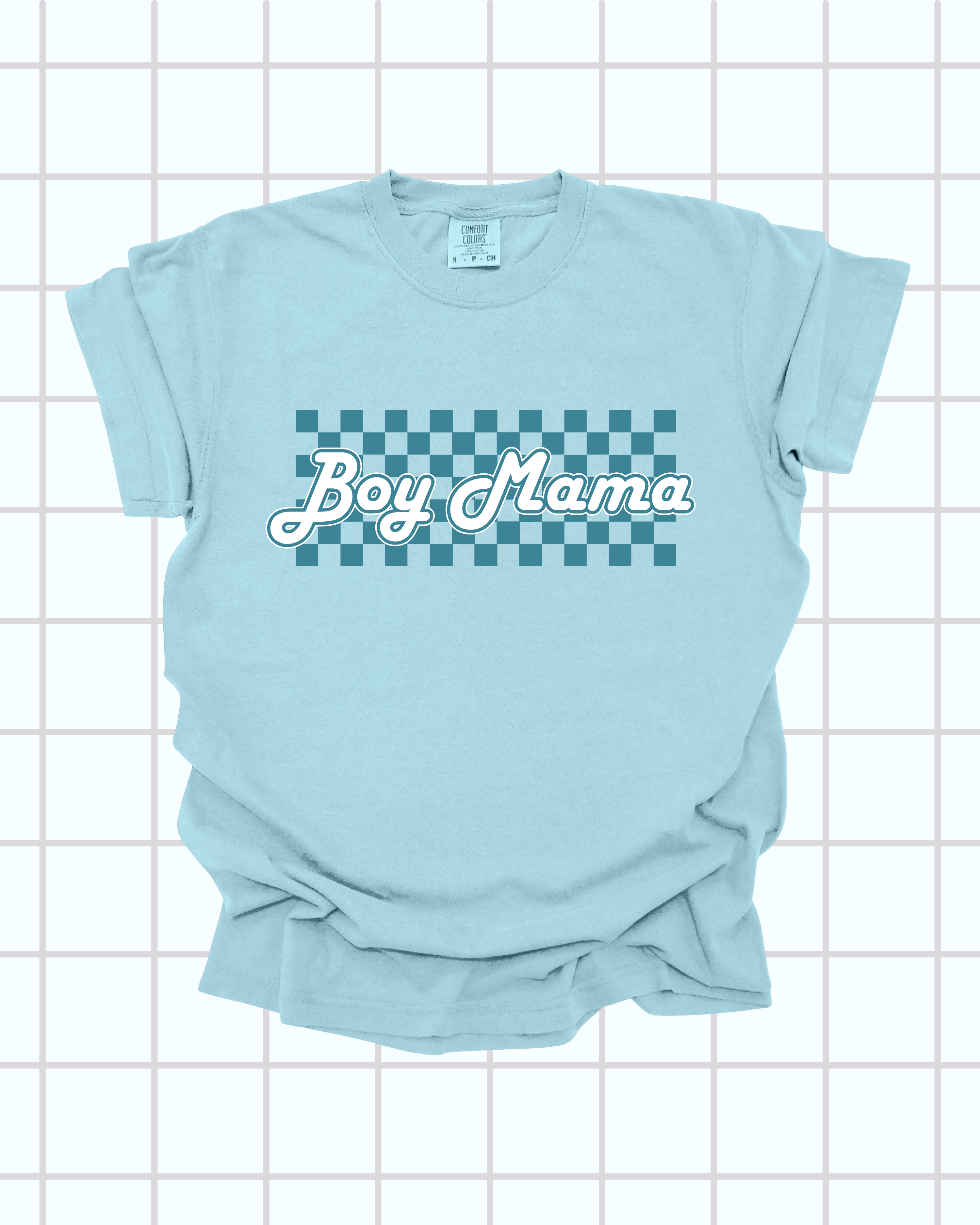 Retro Boy Mama T-Shirt