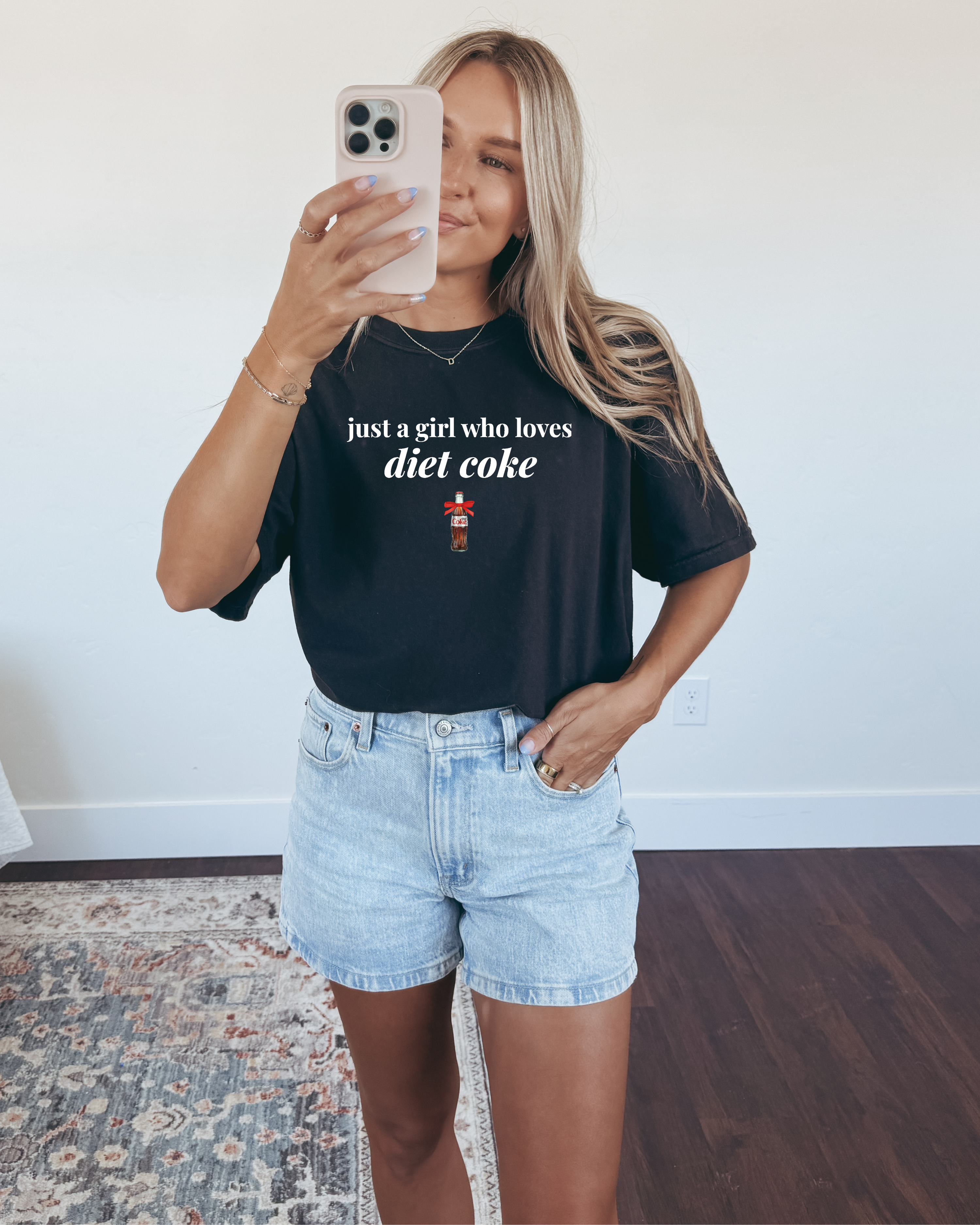 Just A Girl Who Loves Diet Coke T-Shirt