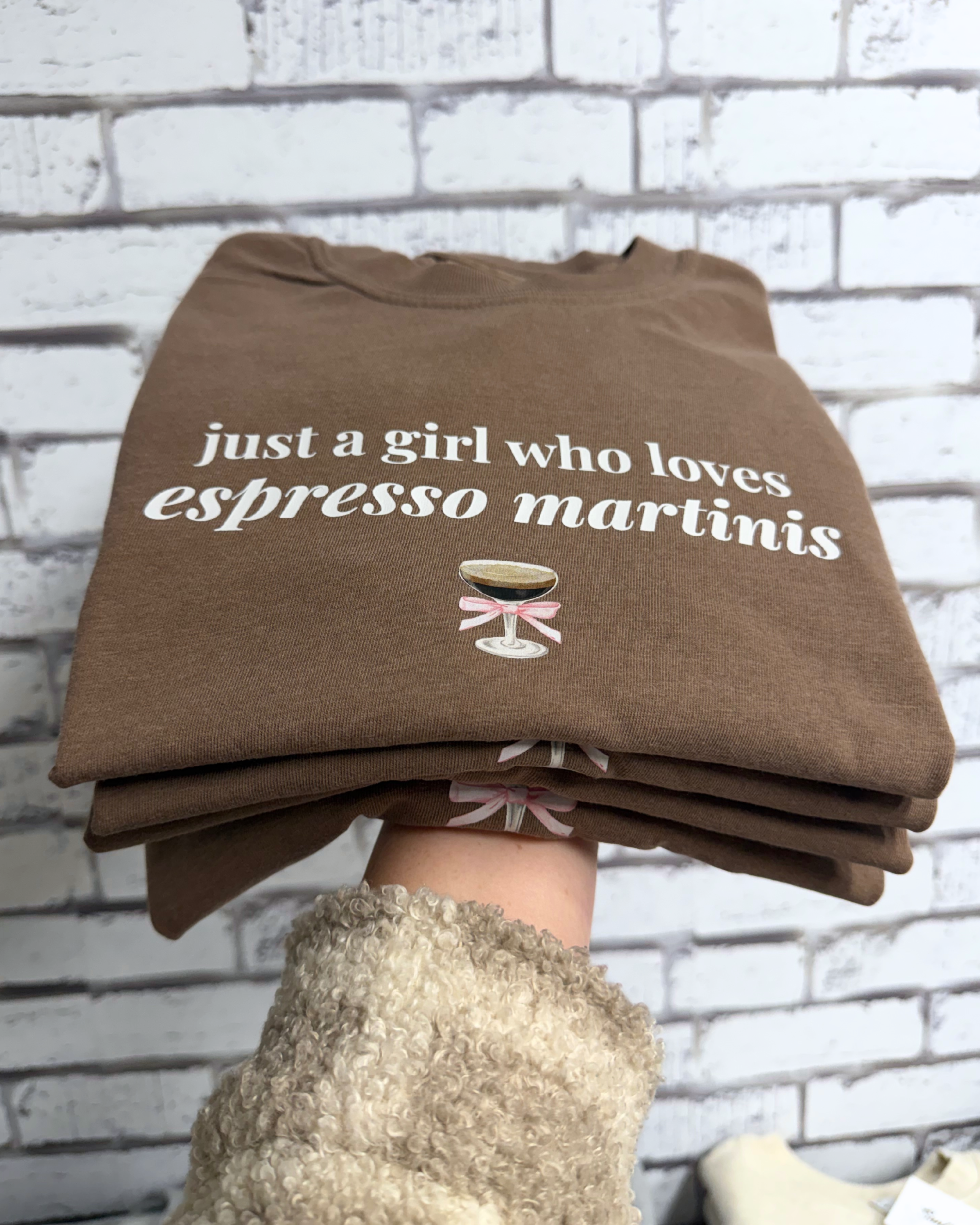 Just A Girl Who Loves Espresso Martinis T-Shirt