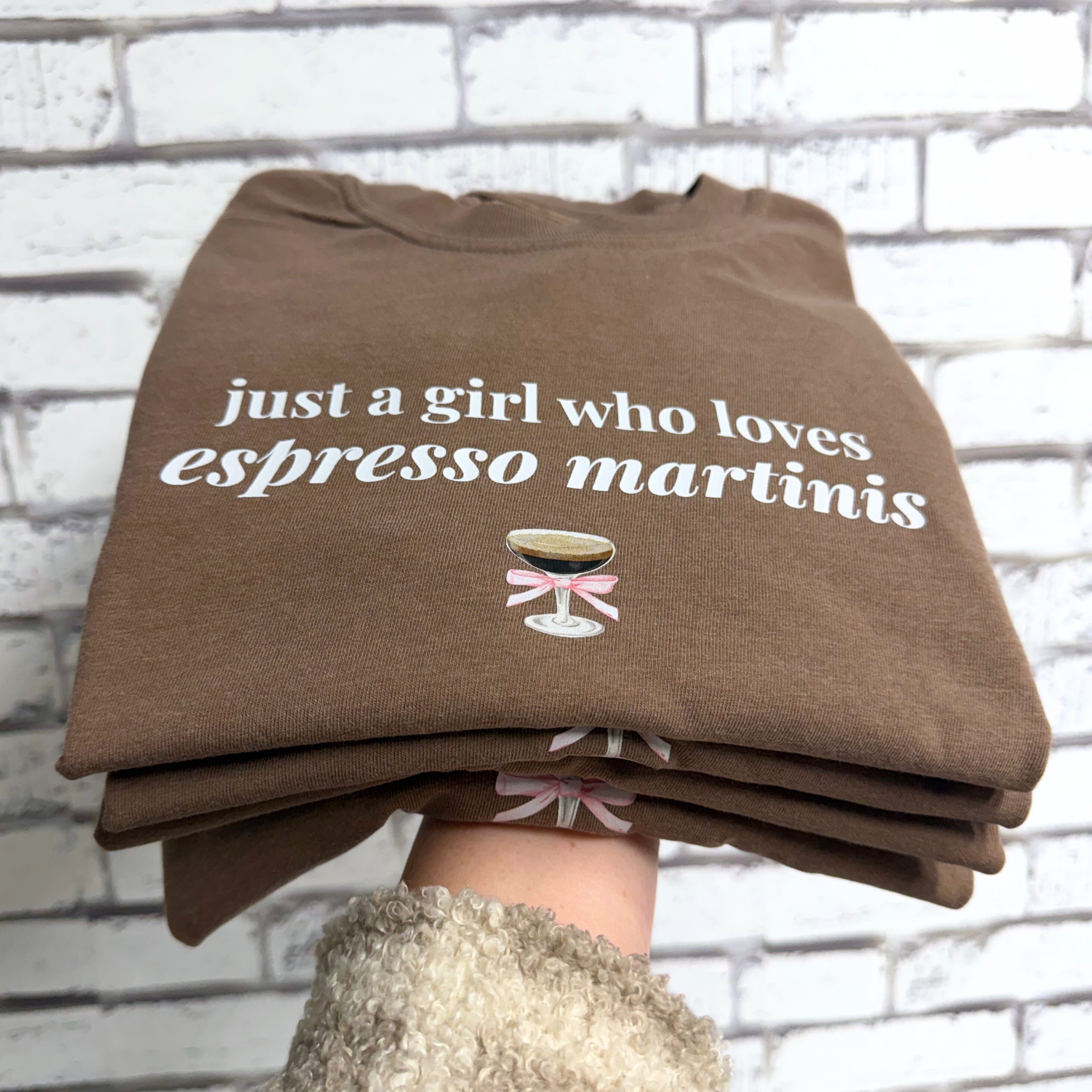Just A Girl Who Loves Espresso Martinis T-Shirt
