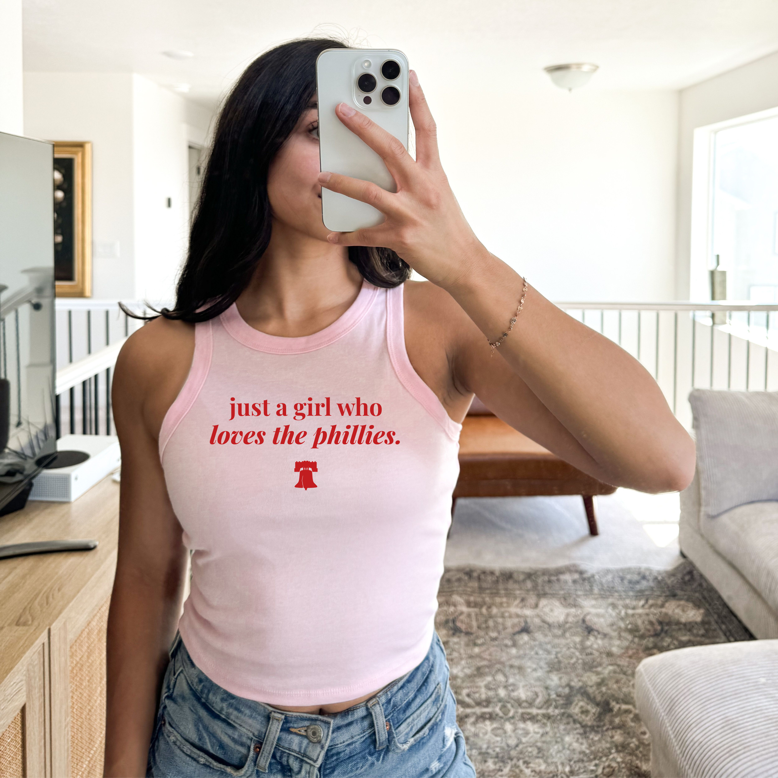 Just A Girl Who Loves The Phillies Tank