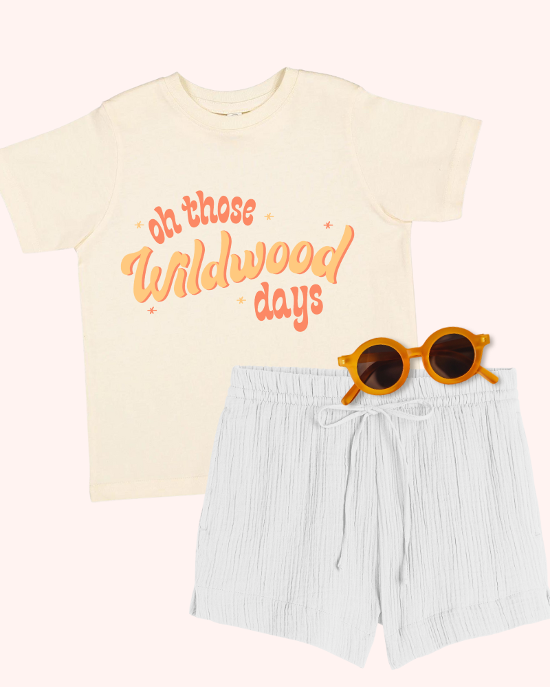 Oh Those Wildwood Days - Infant, Toddler & Youth Unisex Short Sleeve T-Shirt