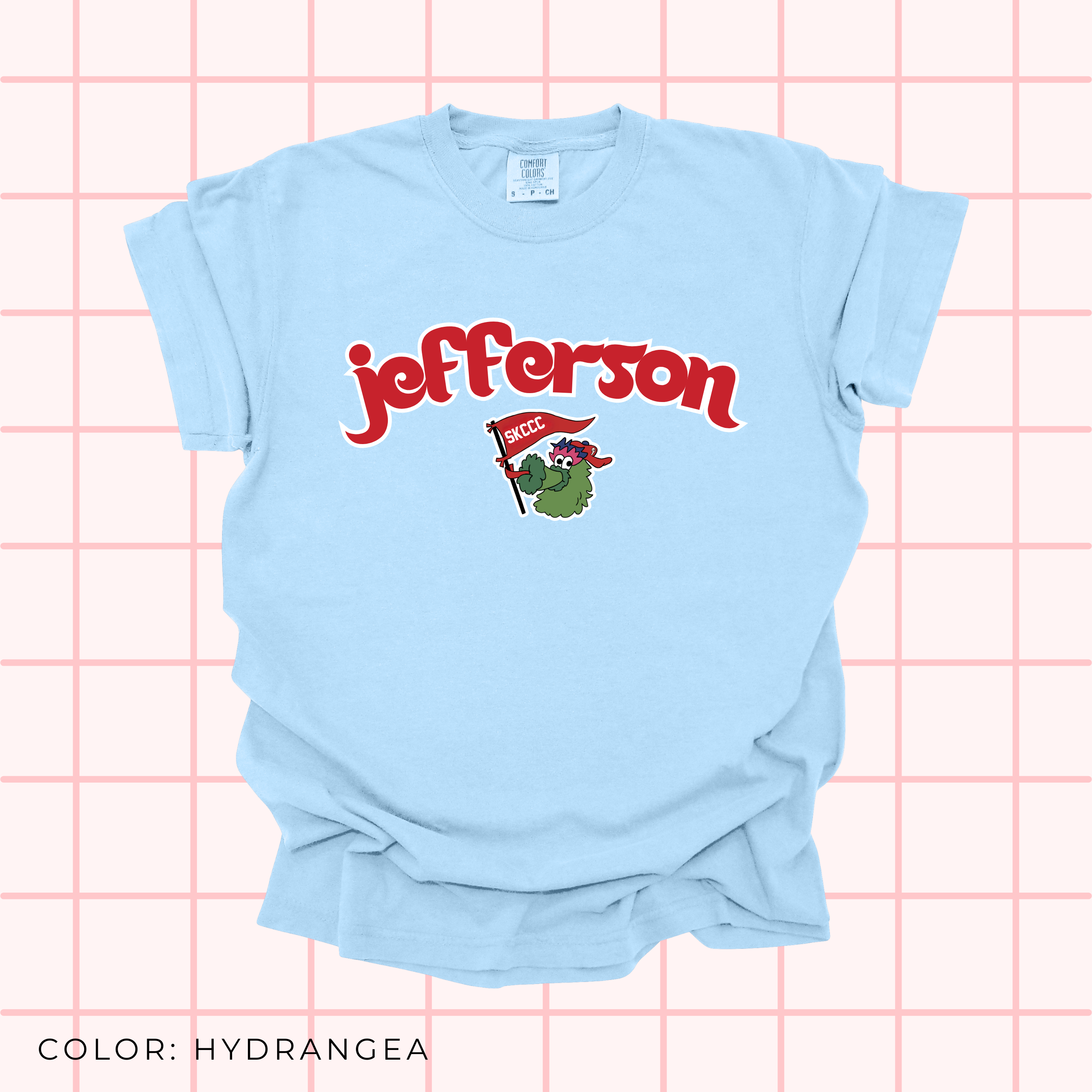 Outlined Phanatic Flag With Hospital T-Shirt
