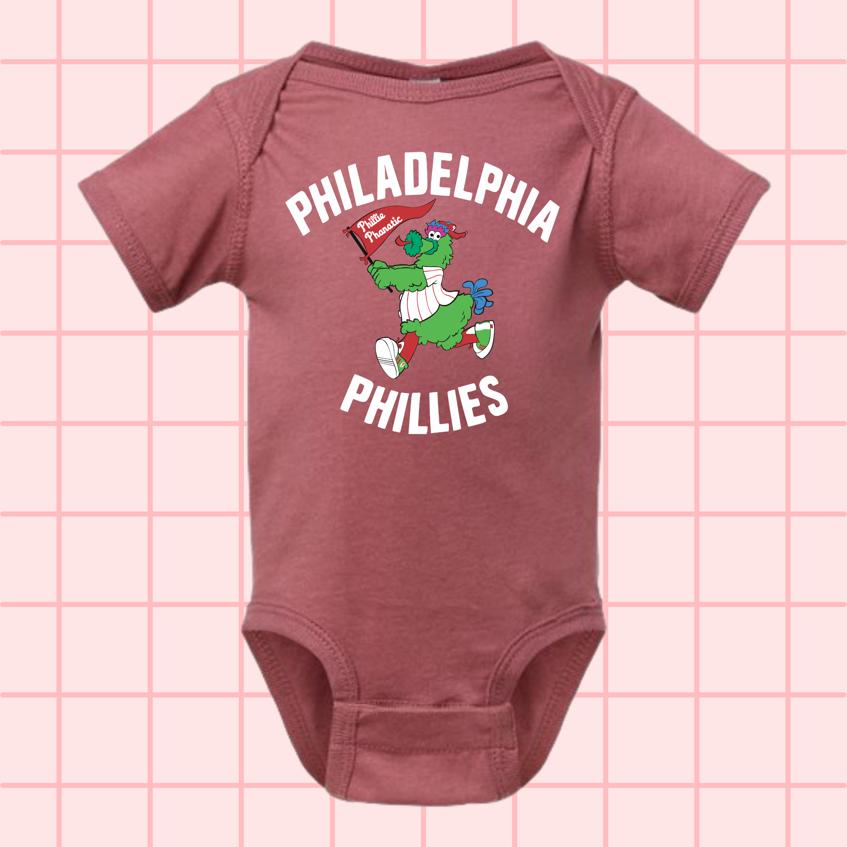 Phila Phils Phanatic - Short Sleeve Onesie