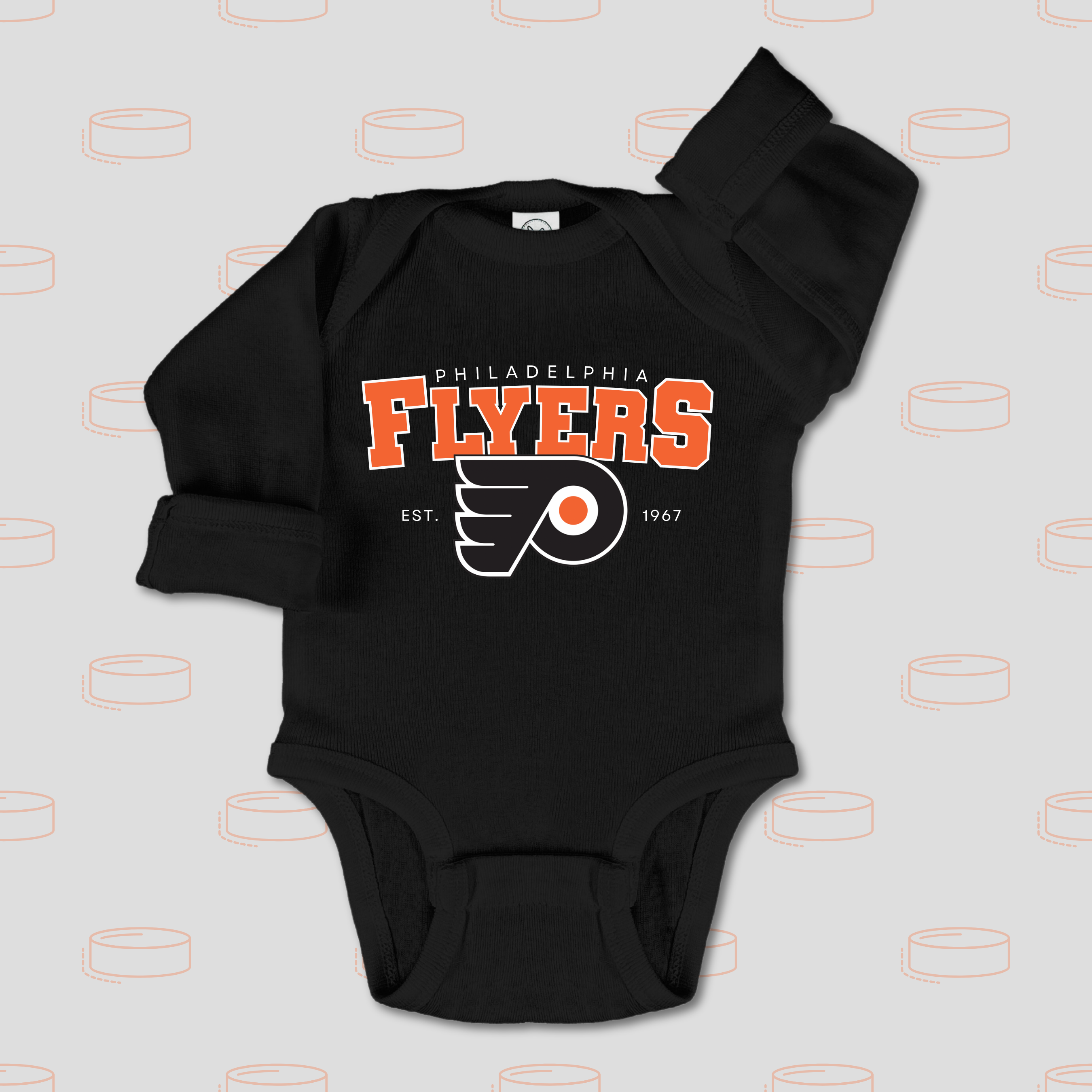 Philadelphia Hockey - Infant Long Sleeve Onesie
