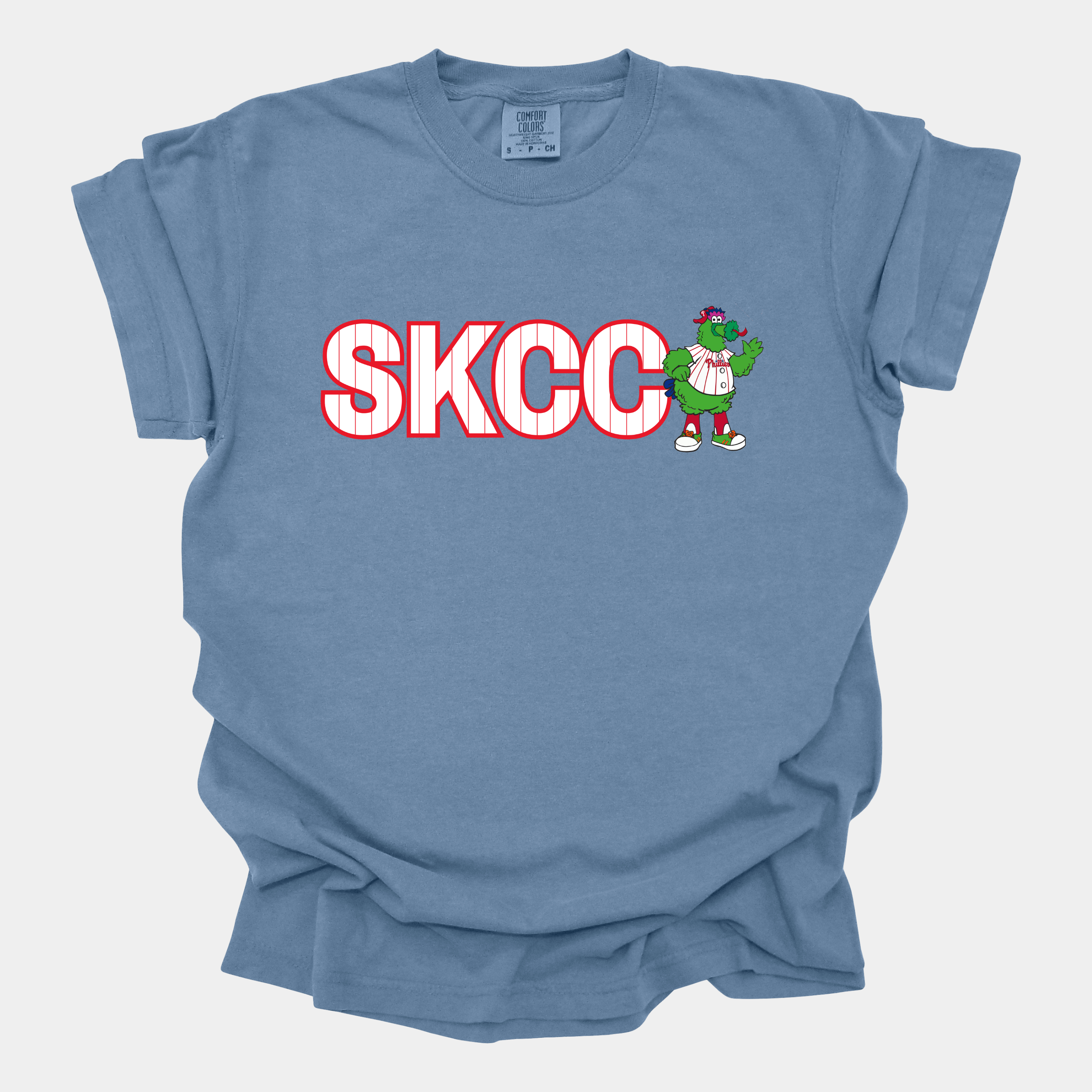 Pinstripe Baseball Design - Adult Short Sleeve T-Shirt