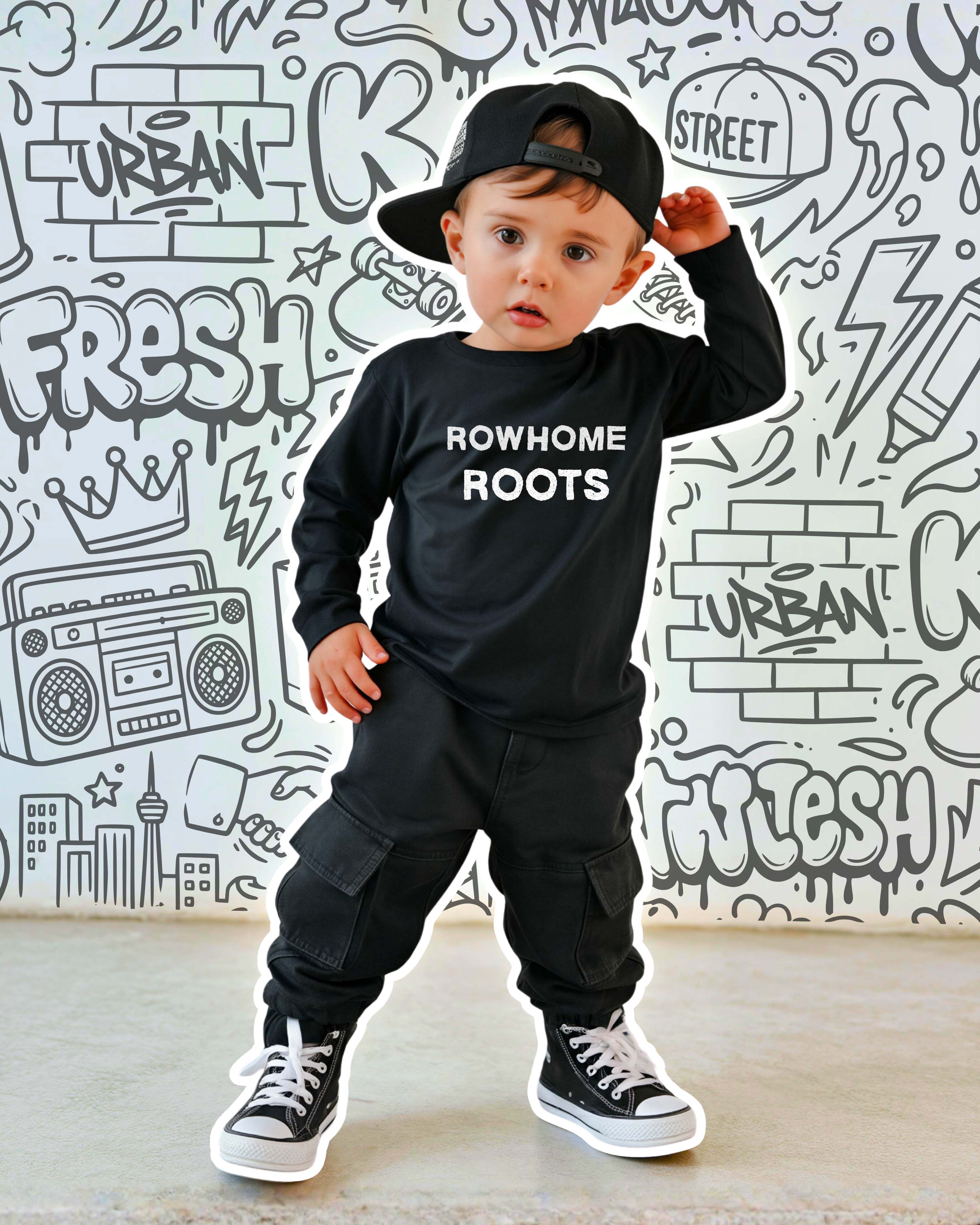 Rowhome Roots Toddler & Kids Long Sleeve T-Shirt
