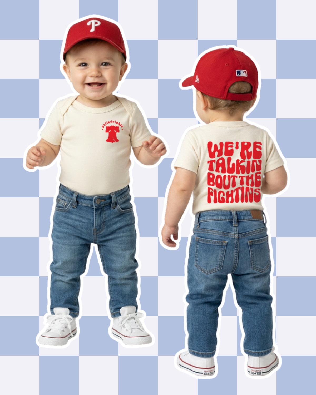 Talkin Bout the Fightins Baby Onesie