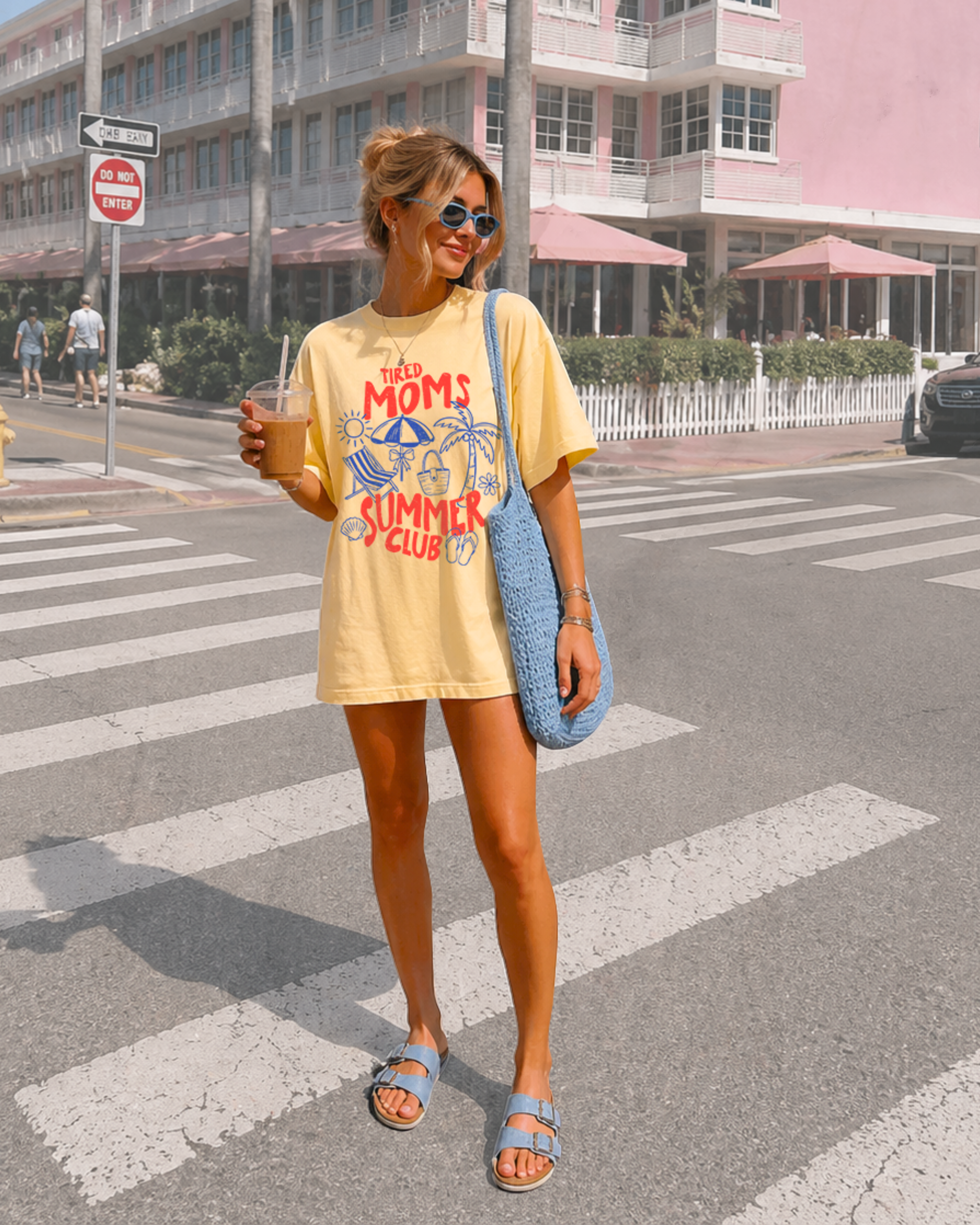 Tired Moms Summer Club T-Shirt